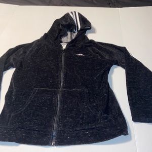 Adidas black hoodie youth size L/G 14